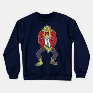 Halloween Zombie Costume Crewneck Sweatshirt